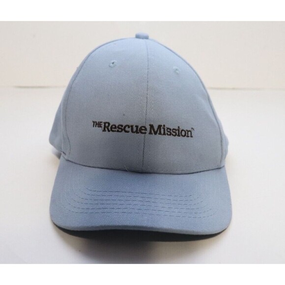 The Rescue Mission‎ Baseball Hat Mens OSFM Blue Adjustable Strapback Cap - Picture 1 of 6